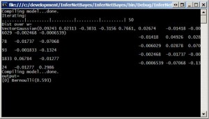 Inference Engine probability no play Infer.net bayesian probability